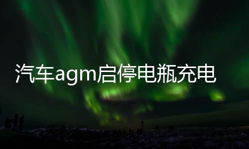 汽车agm启停电瓶充电器12v24v大功率全自动智能通用摩托车蓄电池